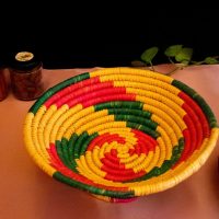 Handmade Moonj Grass Fruit Bowl