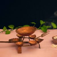 Handcrafted Copper Dhoopani
