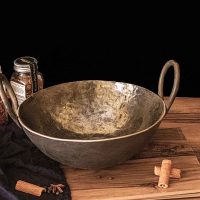 Lohaghat Handforged Iron Poori Kadhai – The Artisan’s Secret to Crispy, Low-Oil Fried Delights