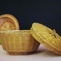 Handwoven Dev Ringaal Roti Basket