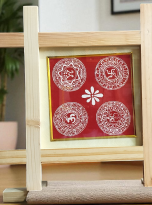 Aipan Art_Sacred Frame_1