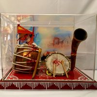 Handcrafted Copper Dhol-Damau  Ransingha Souvenir – A Melodic Piece of Uttarakhand’s Soul