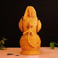 Handmade Moonj Grass Gullak (Piggy Bank)