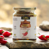 Stuffed Red Chilly Pickle 250gm