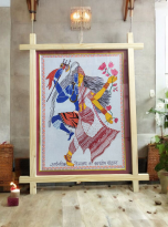 Aipan Art_Shiv Shakti_1