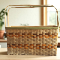 Bamboo Gift Hamper Basket