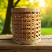 Artisanal Bamboo Multi-Utility Basket