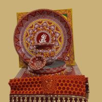 Aipan Festive Puja Thali Set