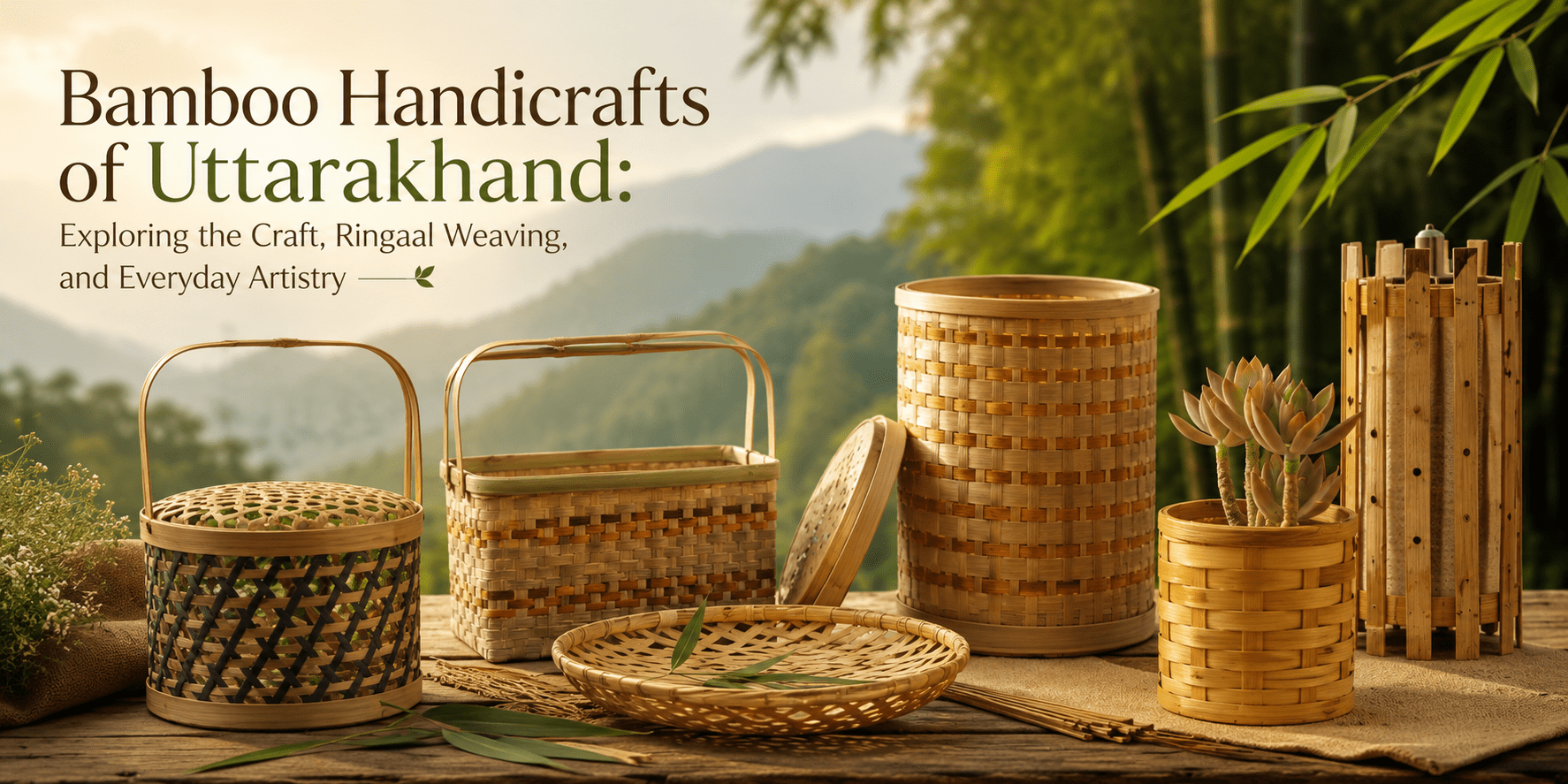 Bamboo Handicrafts of Uttarakhand