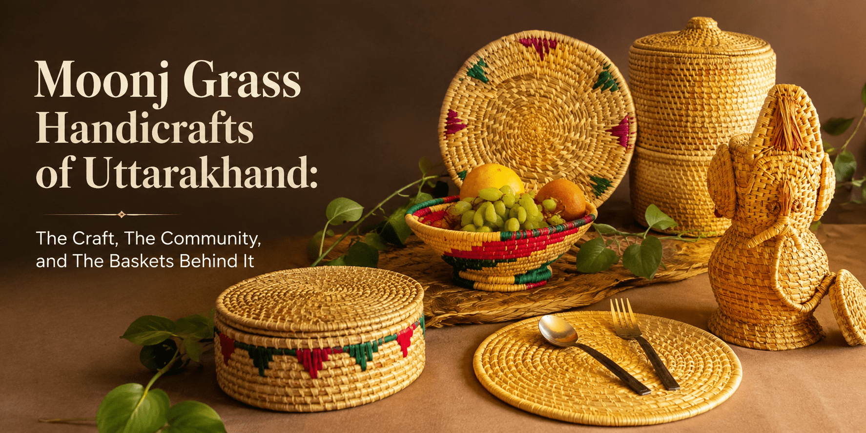 Moonj Grass Handicrafts of Uttarakhand